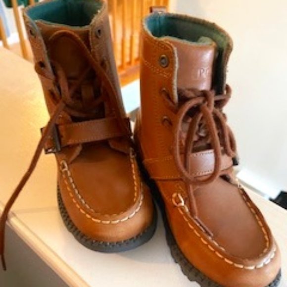 Polo Ralph LaurenBoys' Ranger II Leather Rugged Boots - Picture 1 of 4